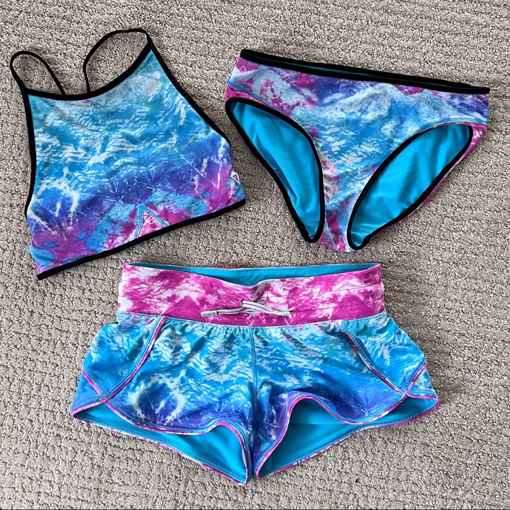 Ivivva Swim 3-piece Set Size 10